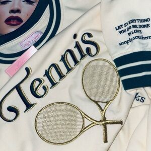 🎾 🍷 🎾 • 🐢 Simply Southern x … Tennis Vibes 🐢 • 🍷 🎾 🍷